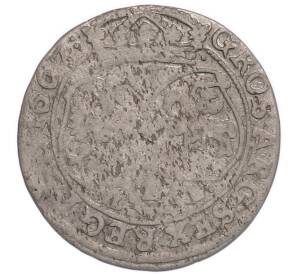 6 грошей 1667 года Польша