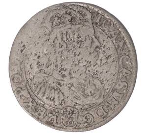 6 грошей 1667 года Польша