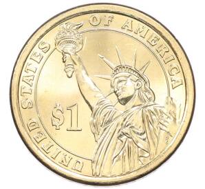 1 доллар 2016 года (D) США «40-й президент США Рональд Рейган» — Фото №2