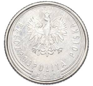50 грошей 2017 года Польша