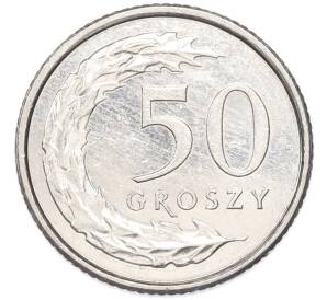 50 грошей 2017 года Польша