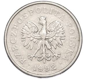 1 злотый 1992 года Польша