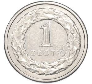 1 злотый 2009 года Польша