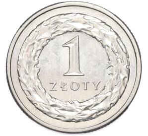 1 злотый 2013 года Польша