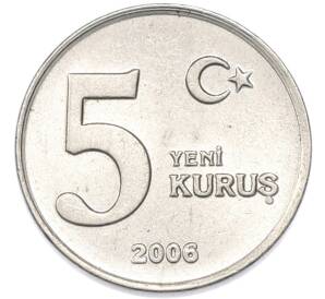 5 новых курушей 2006 года Турция — Фото №1