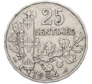 25 сантимов 1904 года Франция — Фото №1