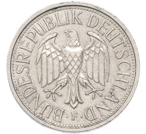 1 марка 1980 года F Западная Германия (ФРГ)