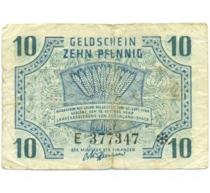10 пфеннигов 1920 года Германия — город Ланек (Нотгельд) — Фото №2