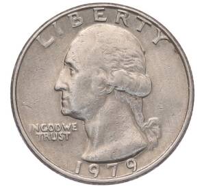 1/4 доллара (25 центов) 1979 года США — Фото №1
