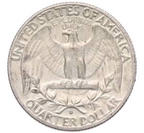 1/4 доллара (25 центов) 1964 года D США — Фото №2