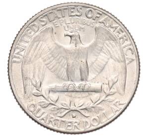 1/4 доллара (25 центов) 1964 года D США — Фото №2