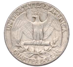 1/4 доллара (25 центов) 1962 года D США — Фото №2