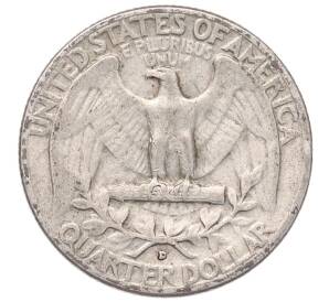 1/4 доллара (25 центов) 1958 года D США — Фото №2
