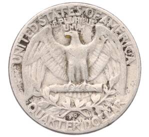 1/4 доллара (25 центов) 1957 года D США — Фото №2