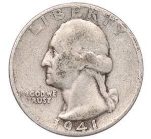 1/4 доллара (25 центов) 1941 года США — Фото №1