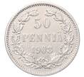 Монета 50 пенни 1908 года L Русская Финляндия (Артикул: T11-53102) — Фото №1