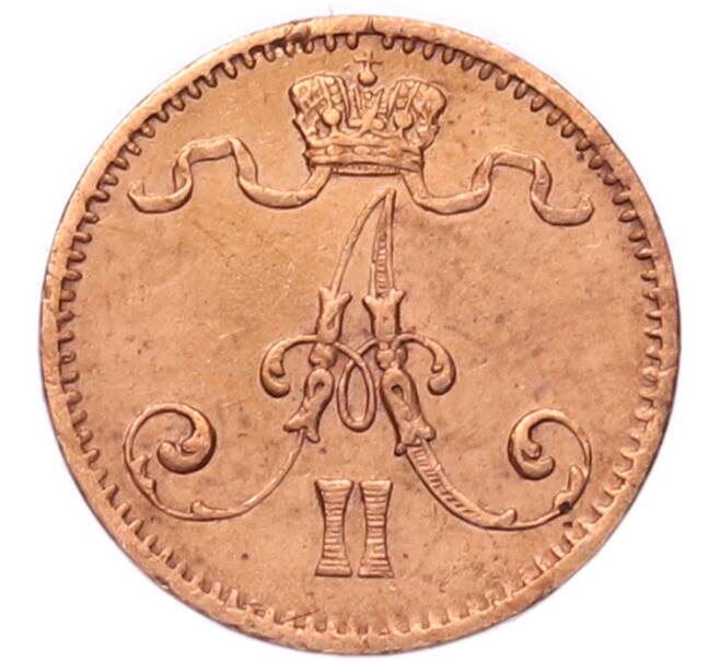 Монета 1 пенни 1876 года Русская Финляндия (Артикул: T11-53118) — Фото №2