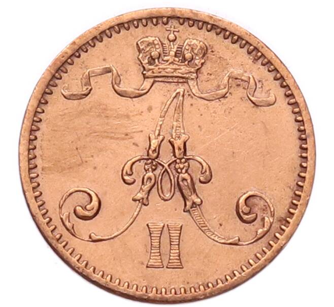 Монета 1 пенни 1873 года Русская Финляндия (Артикул: T11-53126) — Фото №2