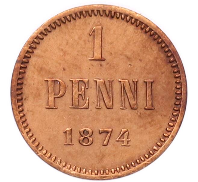 Монета 1 пенни 1874 года Русская Финляндия (Артикул: T11-53127) — Фото №1