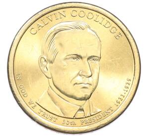 1 доллар 2014 года (Р) США «30-й президент США Калвин Кулидж»