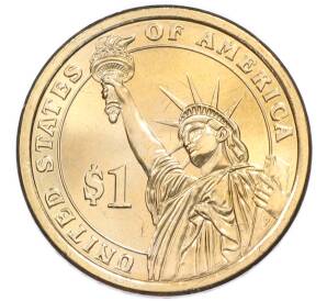 1 доллар 2012 года (D) США «21-й президент США Честер Артур»