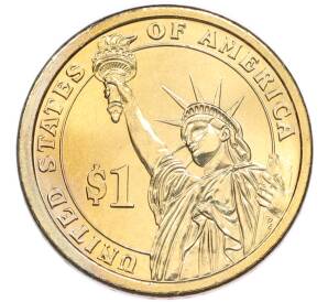 1 доллар 2009 года (P) США «12-й президент США Закари Тейлор»