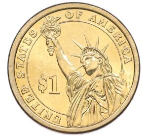 1 доллар 2009 года (D) США «11-й президент США Джеймс Полк»