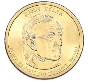 1 доллар 2009 года (Р) США «10-й президент США Джон Тайлер»