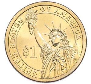 1 доллар 2009 года (Р) США «10-й президент США Джон Тайлер»