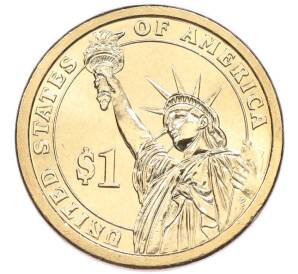 1 доллар 2010 года (P) США «16-й президент США Авраам Линкольн»