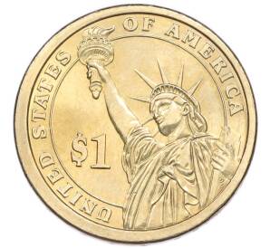 1 доллар 2010 года (Р) США «13-й президент США Миллард Филлмор»