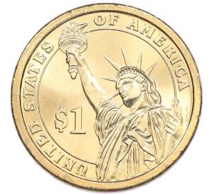 1 доллар 2009 года (P) США «9-й президент США Уильям Гаррисон»