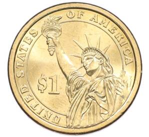 1 доллар 2011 года (D) США «19-й президент США Ратерфорд Берчард Хейс»