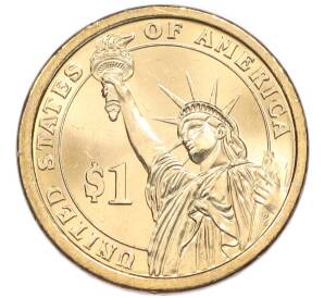 1 доллар 2011 года (P) США «19-й президент США Ратерфорд Берчард Хейс»