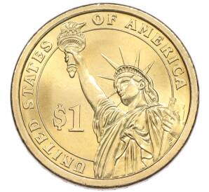1 доллар 2008 года (P) США «5-й президент США Джеймс Монро»