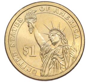1 доллар 2007 года (Р) США «3-й президент США Томас Джефферсон»
