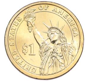 1 доллар 2010 года (P) США «16-й президент США Авраам Линкольн»
