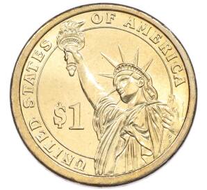 1 доллар 2009 года (P) США «11-й президент США Джеймс Нокс Полк»