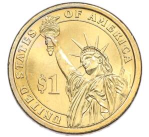 1 доллар 2008 года (Р) США «5-й президент США Джеймс Монро»