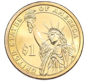 1 доллар 2009 года (Р) США «10-й президент США Джон Тайлер»