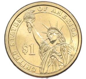 1 доллар 2007 года (P) США «1-й президент США Джордж Вашингтон»