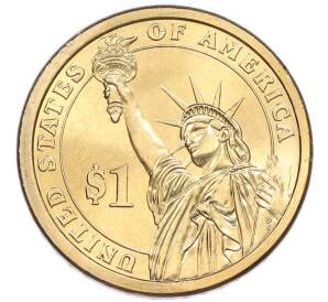 1 доллар 2007 года (P) США «3-й президент США Томас Джеферсон»
