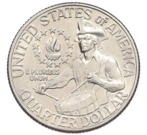 1/4 доллара (25 центов) 1976 года D США «200 лет независимости США»