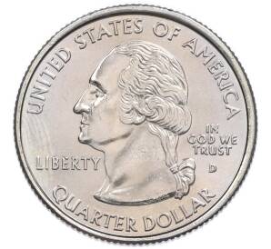1/4 доллара (25 центов) 2007 года D США «Штаты и территории — Юта»