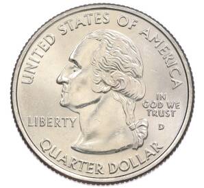1/4 доллара (25 центов) 2005 года D США «Штаты и территории — Канзас»