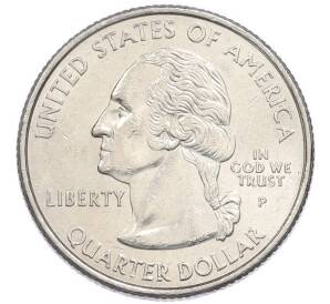 1/4 доллара (25 центов) 2002 года P США «Штаты и территории — Теннесси» — Фото №2