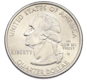 1/4 доллара (25 центов) 2003 года D США «Штаты и территории — Миссури» — Фото №2