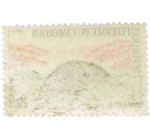 Почтовая марка 8 франков 1962 года Камерун «Фауна — Ламантин (озеро Осса)» — Фото №2