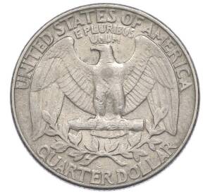 1/4 доллара (25 центов) 1989 года D США