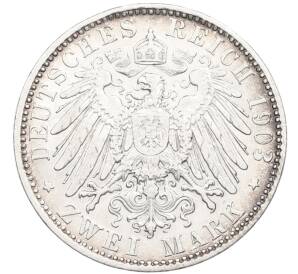 2 марки 1903 года Германия (Бавария) — Фото №2